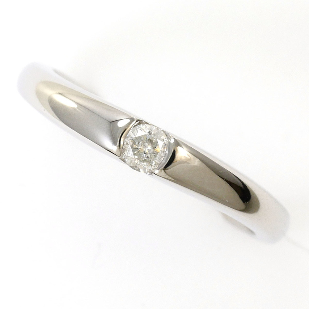 VINTAGE Silver Diamond Ring
